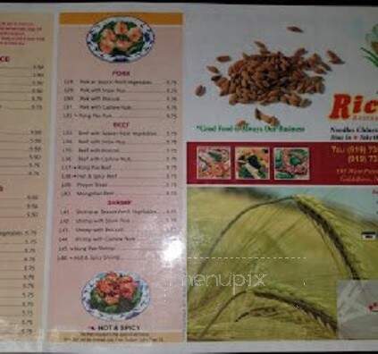 Rice & Noodles - Goldsboro, NC menu_pic
