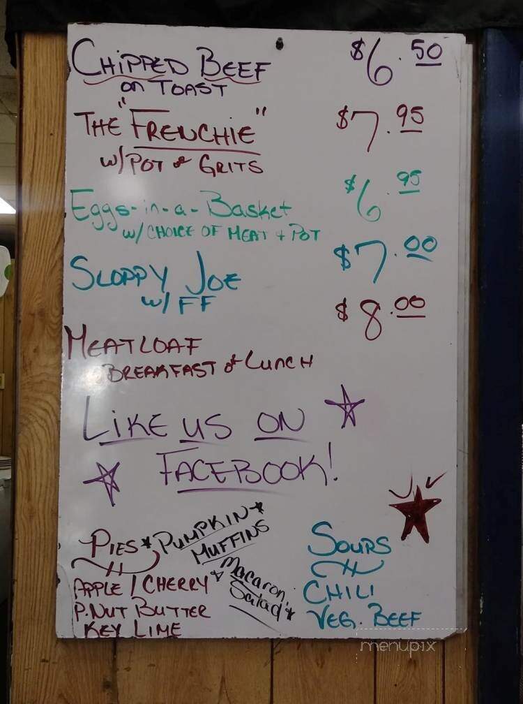 Loreen's Village Cafe - Palm Bay, FL menu_pic