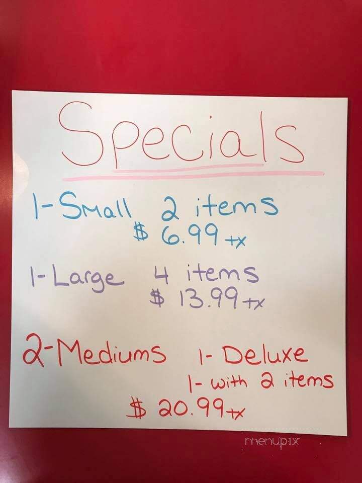 Roma Village Pizza - Imlay City, MI menu_pic