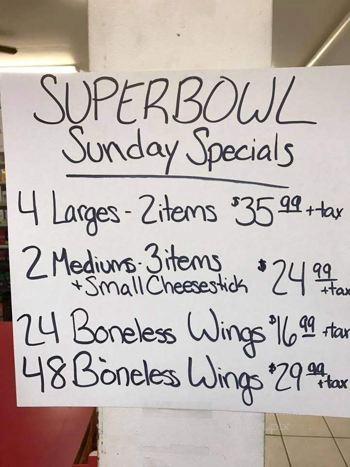 Roma Village Pizza - Imlay City, MI menu_pic