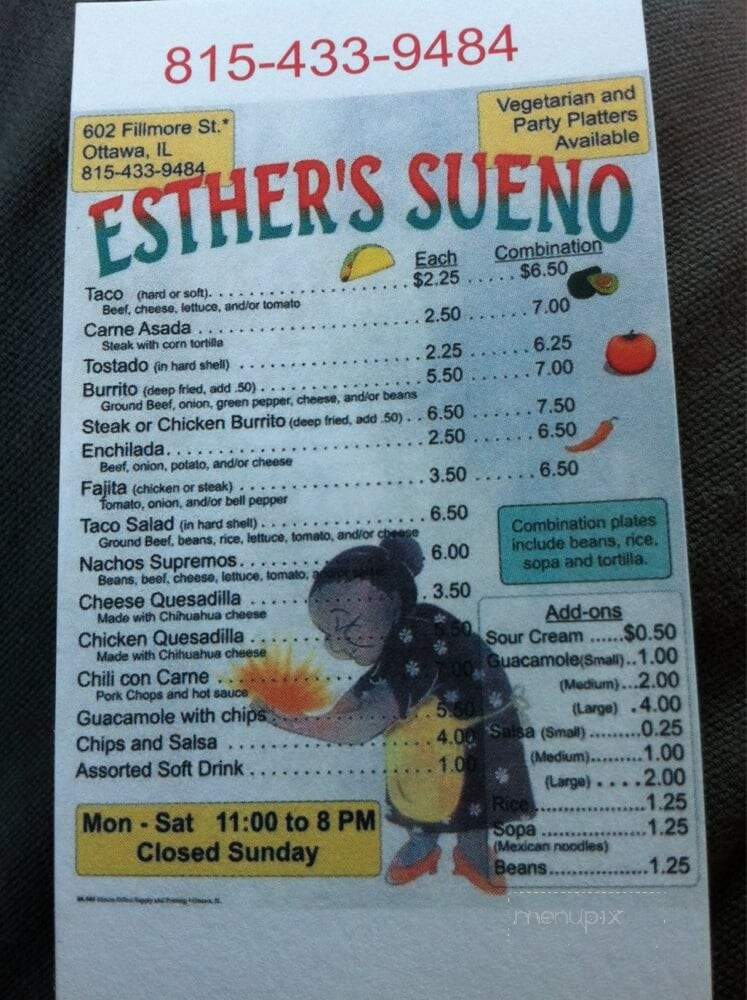Esther's Sueno - Ottawa, IL