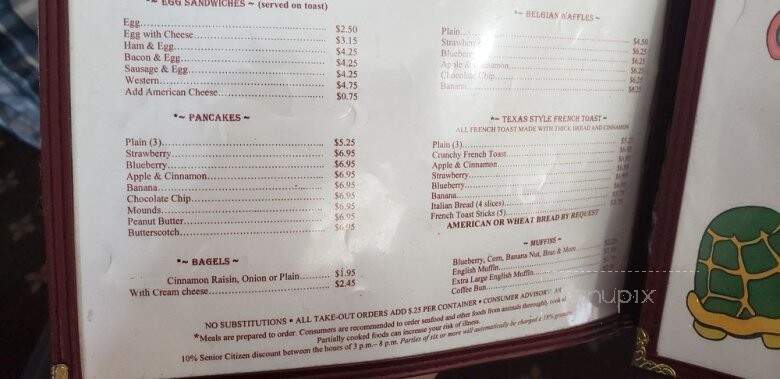 Breakfast Nook - North Kingstown, RI menu_pic