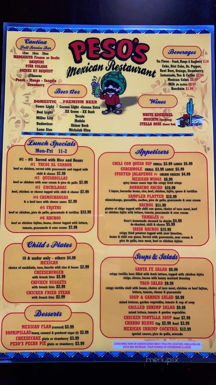 Peso's Mexican Cafe - Crosby, TX