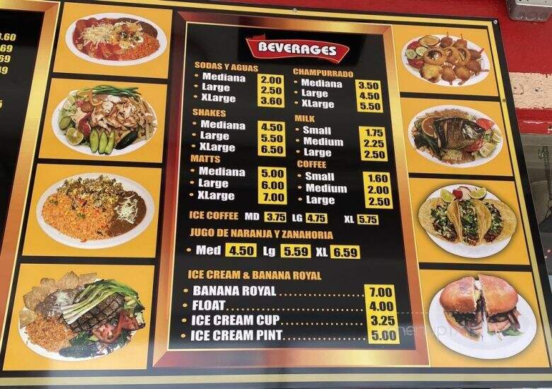 Melo Burger - Inglewood, CA menu_pic