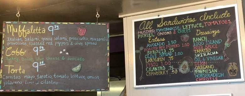 Hole In The Wall - Arcata, CA menu_pic