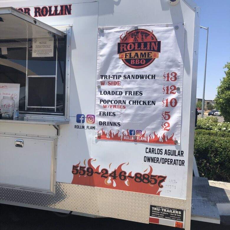 Rollin Flame BBQ - Fresno, CA menu_pic