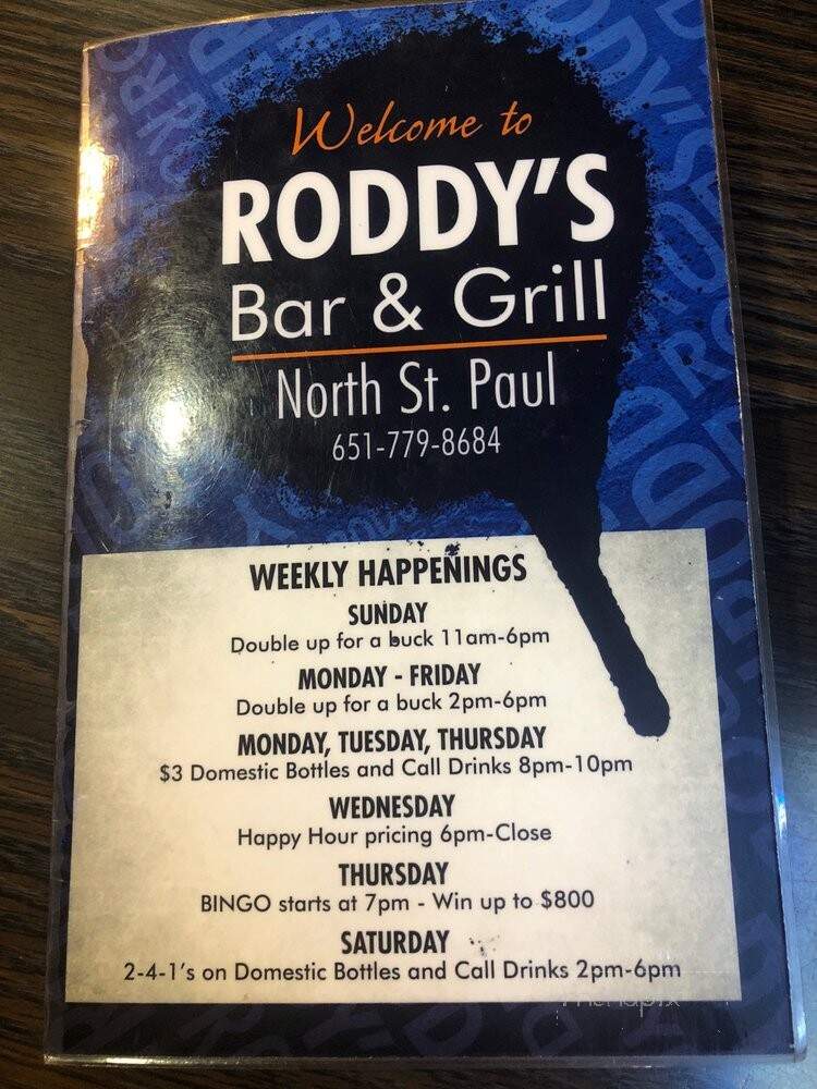 Roddy's Bar & Grill - Saint Paul, MN