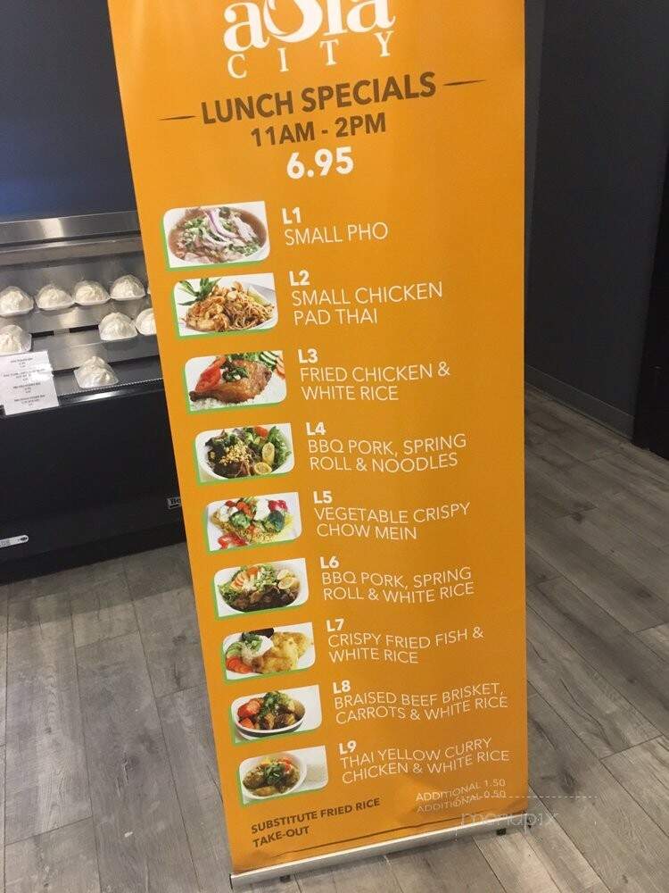 Asia City Asian Bistro & Express - Winnipeg, MB menu_pic