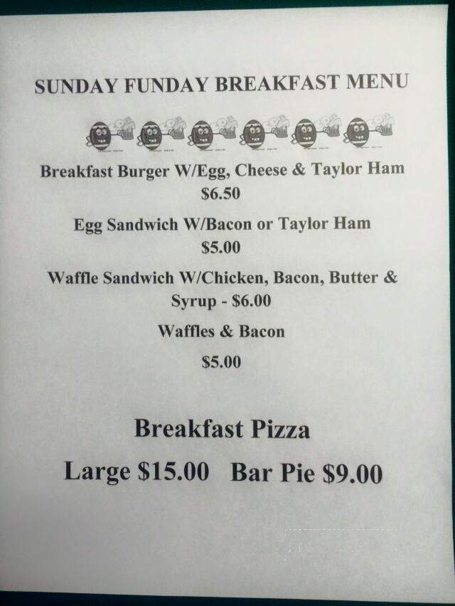Frenchy's Bar & Grill - Roselle Park, NJ menu_pic