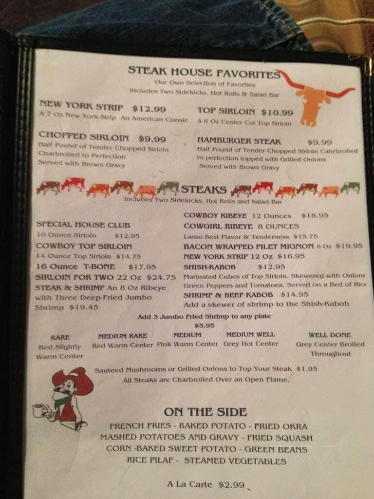 Bar-H Steakhouse - Monahans, TX