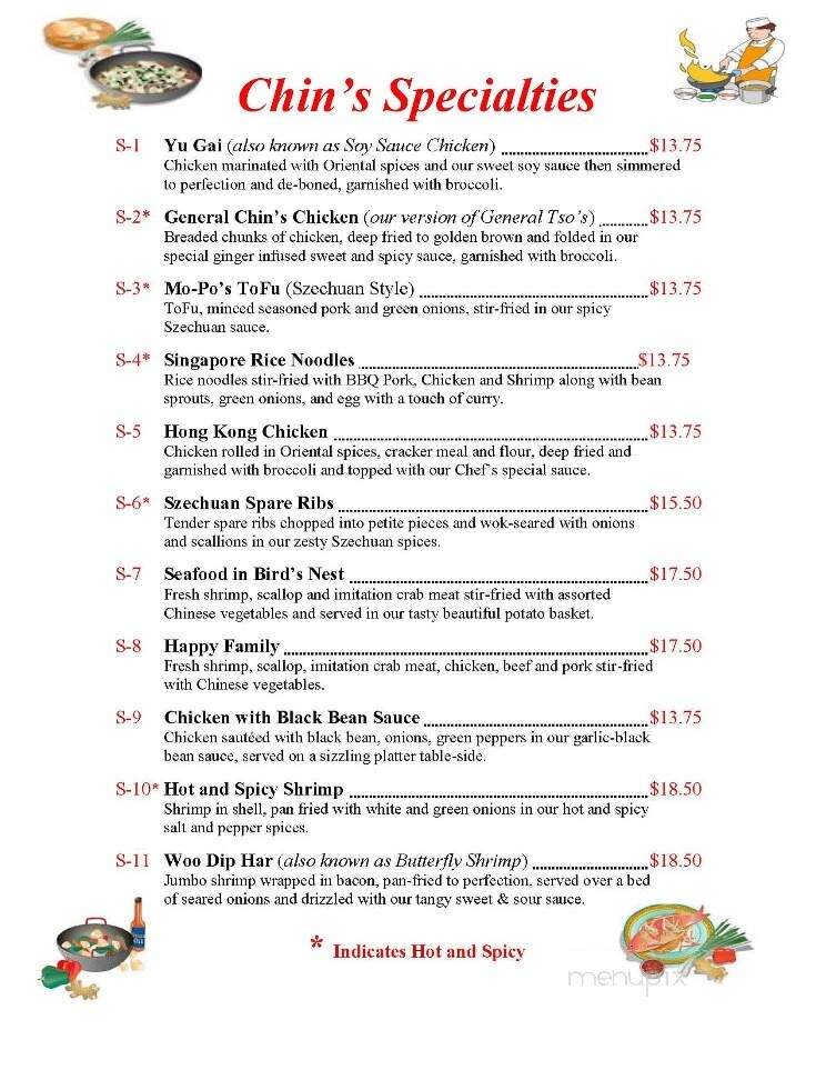 Chin's Restaurant - Charleston, WV