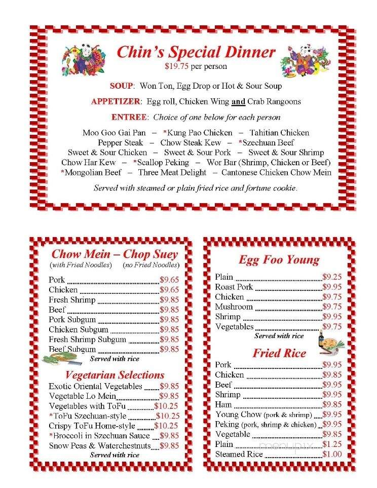 Chin's Restaurant - Charleston, WV