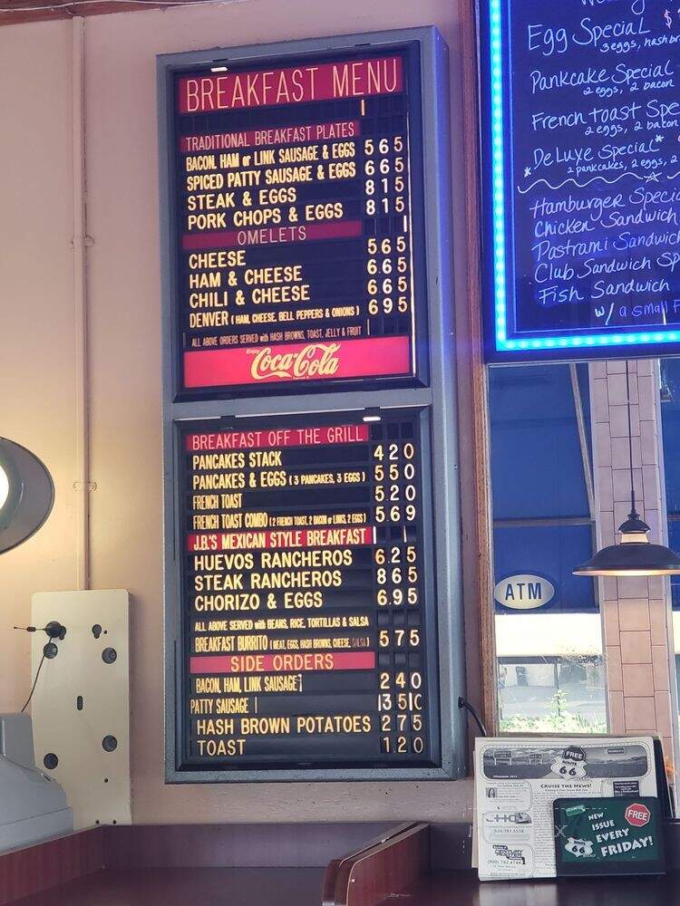 J B Burgers - Monrovia, CA menu_pic