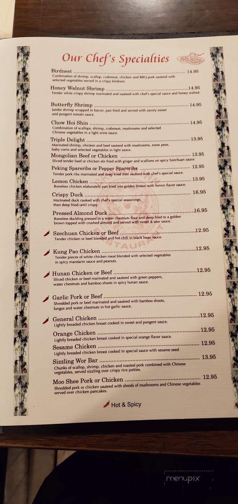 Dragon Inn - Marysville, CA menu_pic