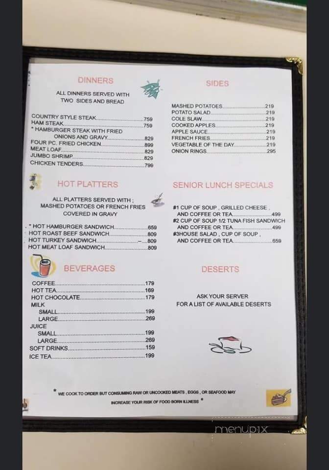 Lafayette Diner - Fredericksburg, VA menu_pic