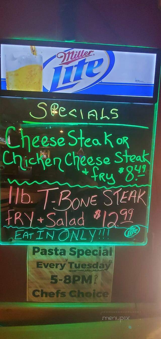 Rauchtown Inn Incorporated - Jersey Shore, PA menu_pic