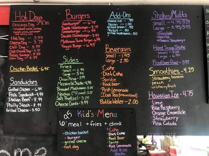 Nancy's - New Buffalo, MI menu_pic