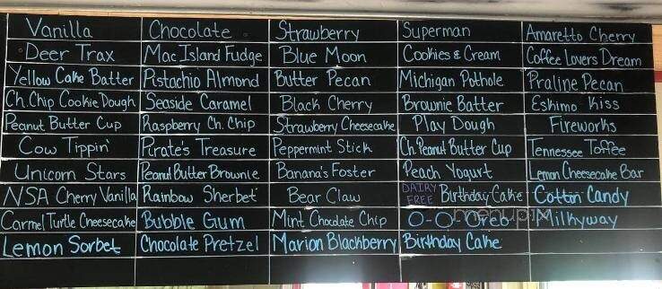 Nancy's - New Buffalo, MI menu_pic