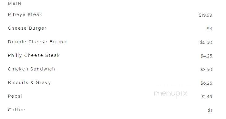 Creekside Market - La Follette, TN menu_pic