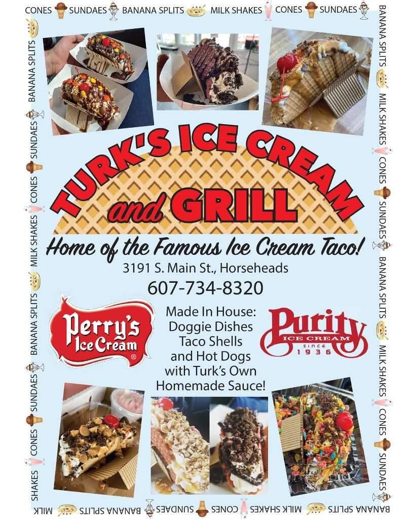 Turk's Ice Cream - Horseheads, NY menu_pic