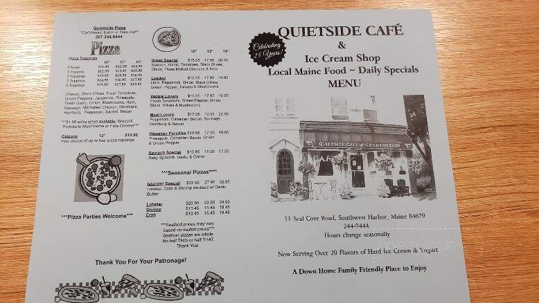 Quietside Ice Cream Shop - Southwest Harbor, ME
