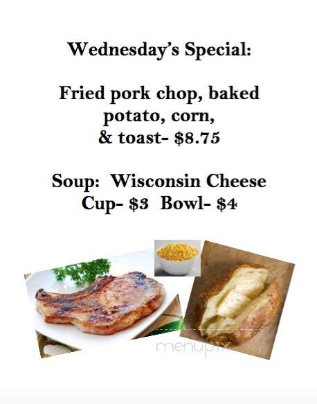 Corner - Climax, MN menu_pic
