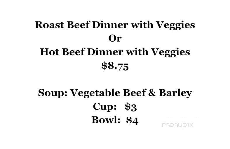 Corner - Climax, MN menu_pic
