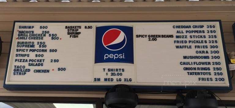 Jolly Cone Drive-In - Van Buren, MO menu_pic
