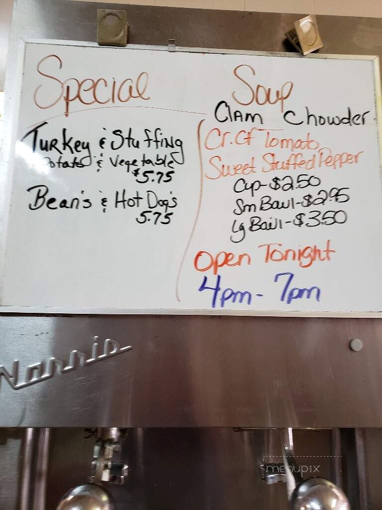 Wooden Soldier - Fair Haven, VT menu_pic