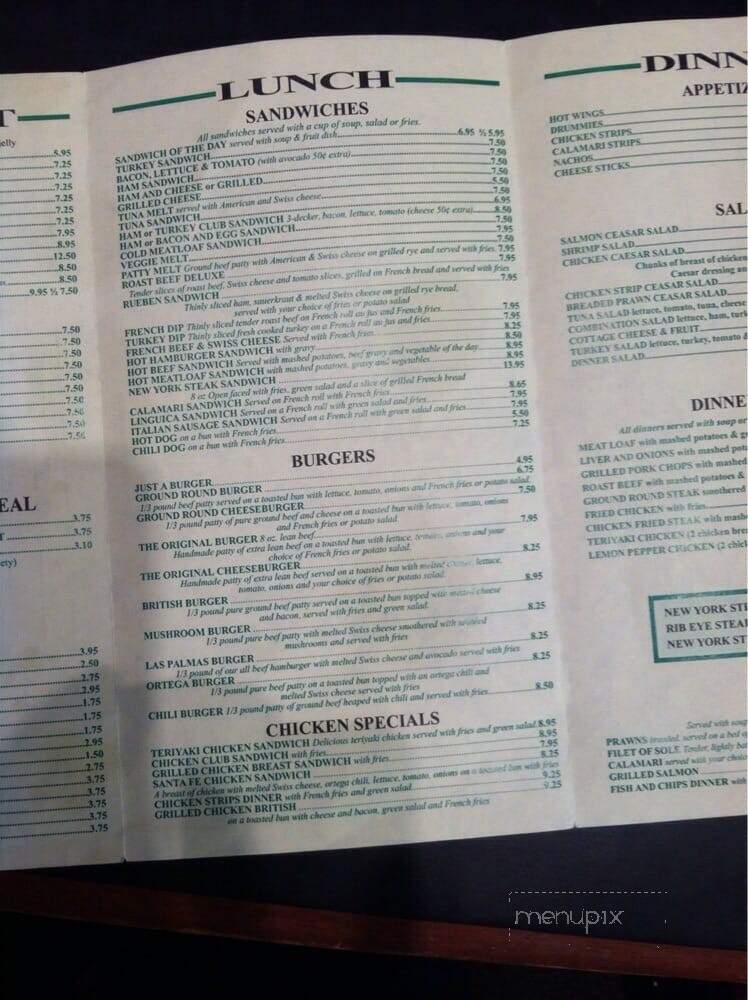Mil's Bar & Grill - Patterson, CA menu_pic