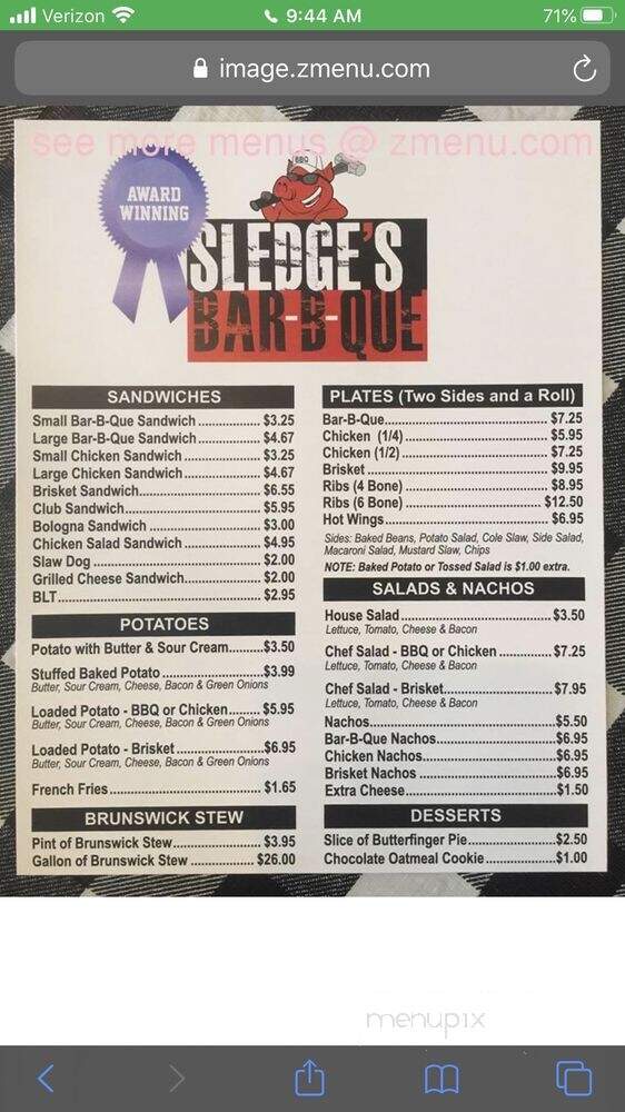 Sledge's Bar-B-Q - Florence, AL