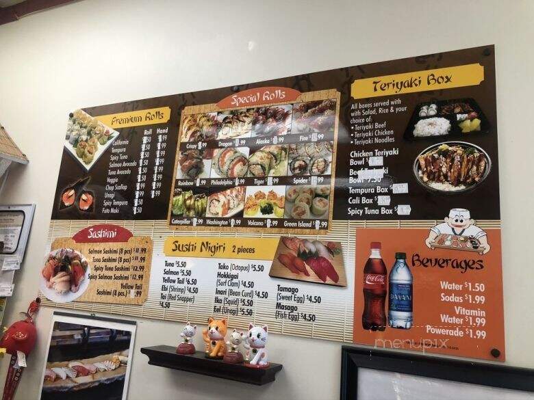 To Go Sushi - Rancho Mirage, CA menu_pic
