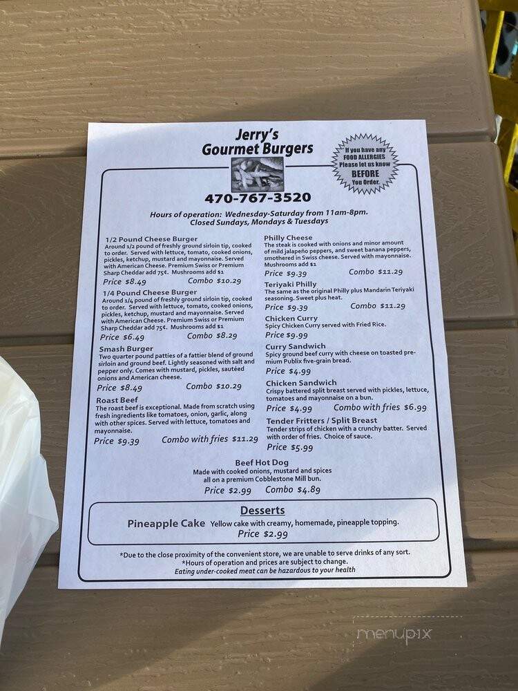 Jerry's Gourmet Burgers - Villa Rica, GA