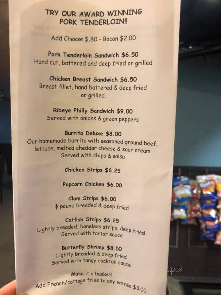 Hard Luck Cafe - Kalona, IA menu_pic