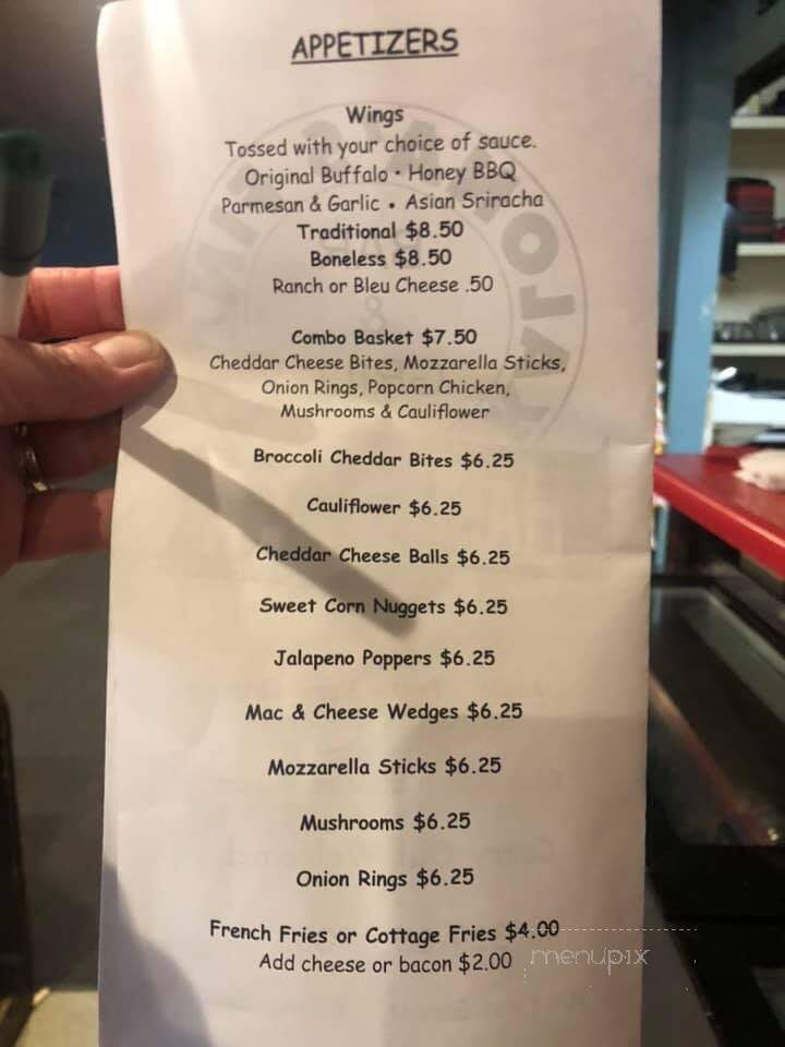 Hard Luck Cafe - Kalona, IA menu_pic