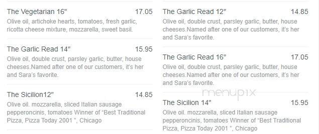 Cannova's Pizza - Freeport, IL menu_pic