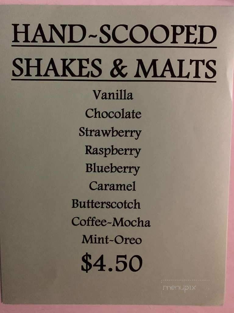 Four Corners Cafe - Fairfield, ND menu_pic