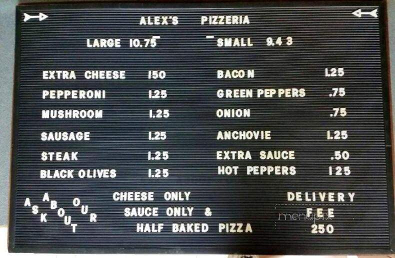 Alex's Pizzeria - Philadelphia, PA