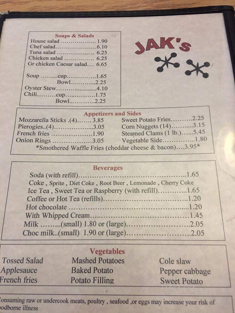 Jak's Downtown Diner - Topton, PA