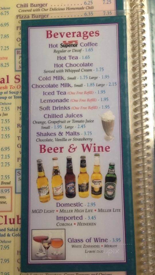 Princess Cafe - East Troy, WI menu_pic
