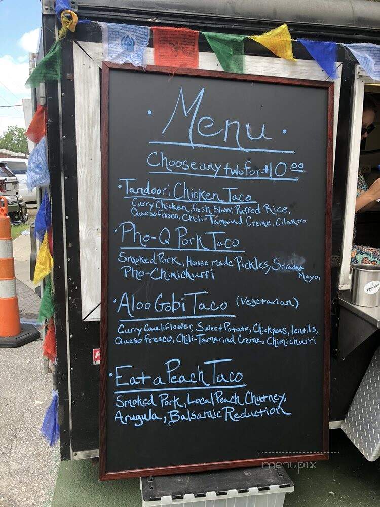 Root Note Food Truck - Charleston, SC menu_pic