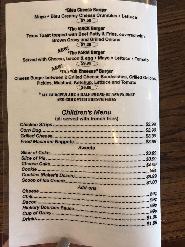 Local Flavor - Haskell, OK menu_pic