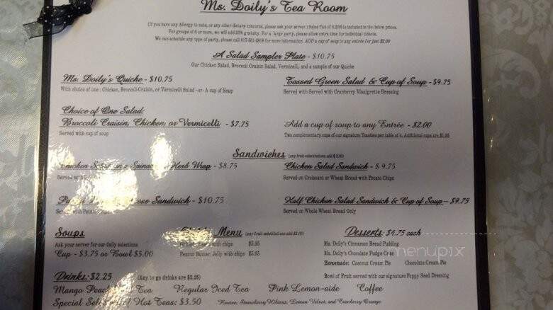 Miss Doily's Tea Room - Crowley, TX