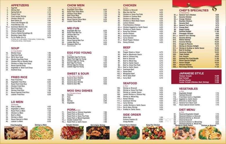 China House - Farmersville, TX menu_pic