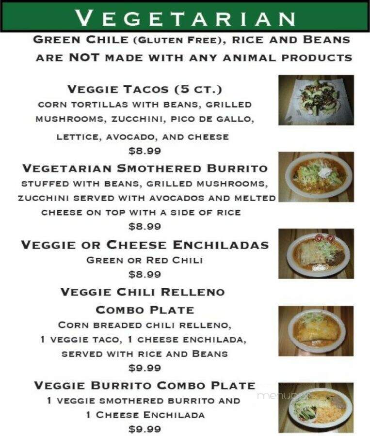 Taqueria la Familia - Denver, CO menu_pic