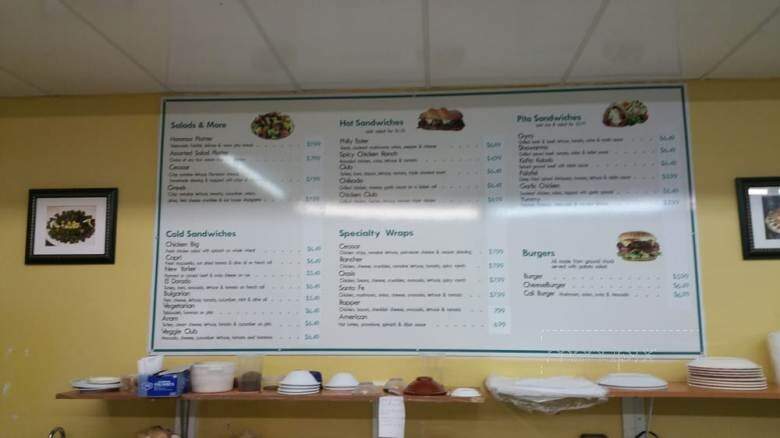 Oasis Mediterranean Deli and Grill - Cocoa, FL menu_pic