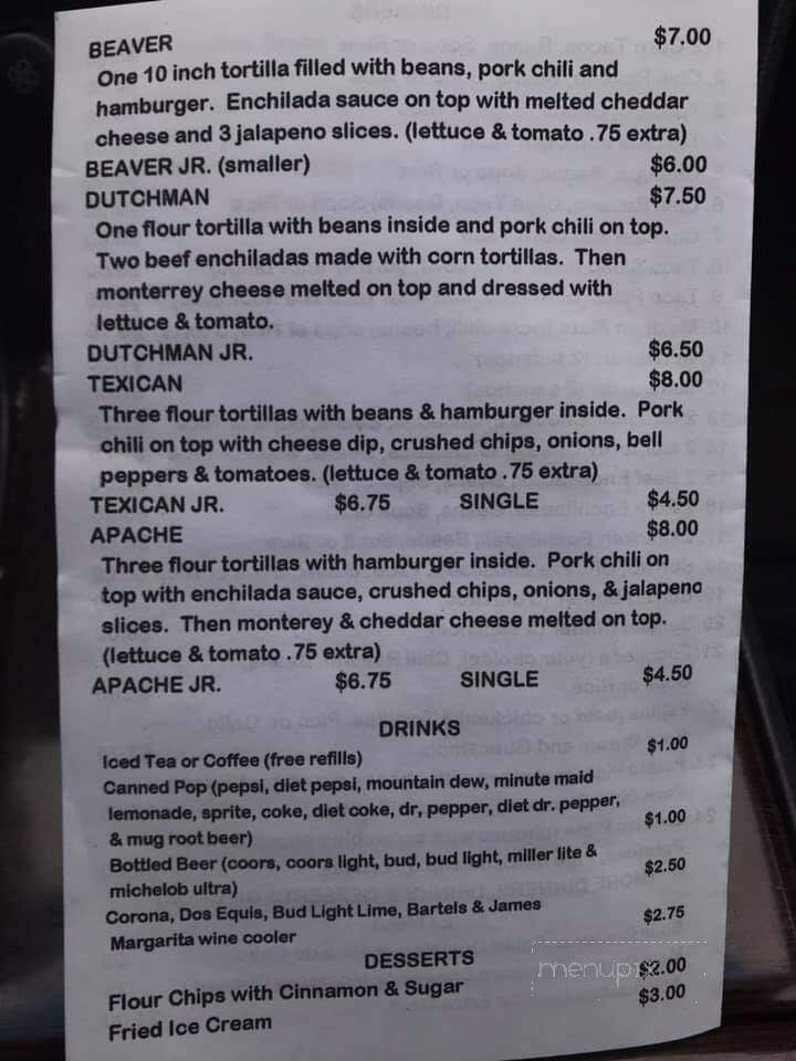 Delgados - Great Bend, KS menu_pic