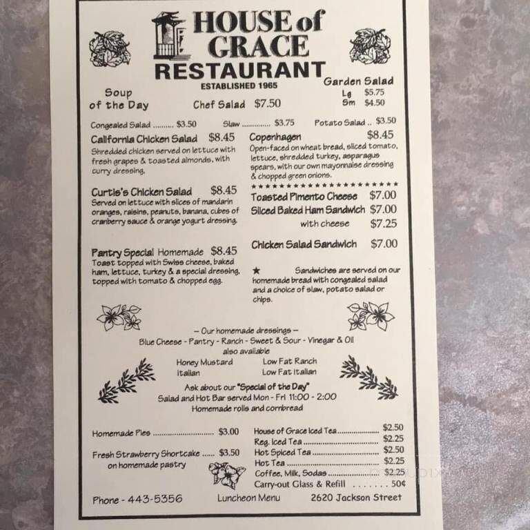 House Of Grace Restaurant - Paducah, KY