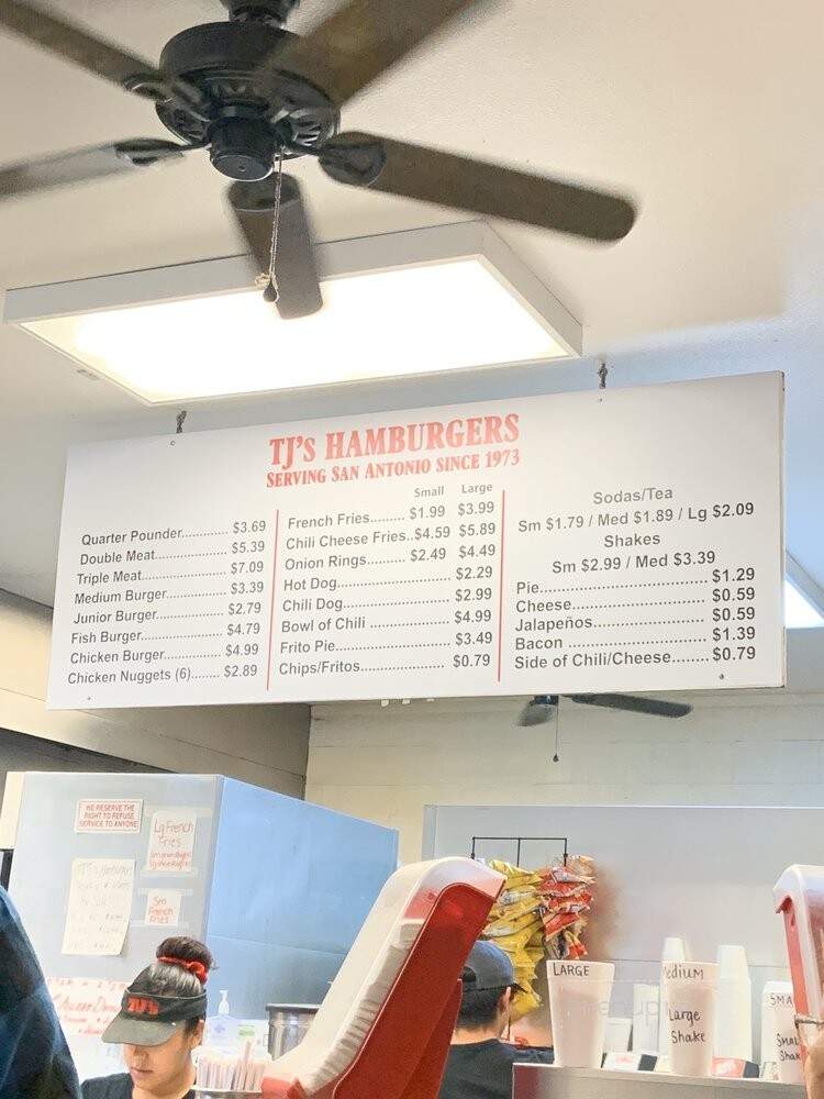 T J's Hamburgers - San Antonio, TX