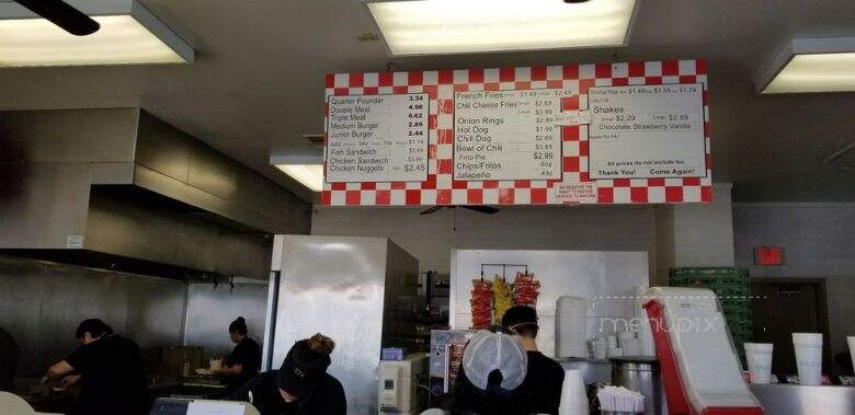 T J's Hamburgers - San Antonio, TX menu_pic
